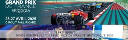 Urban Spirit - Régie générale du Grand Prix de France Historique 2025