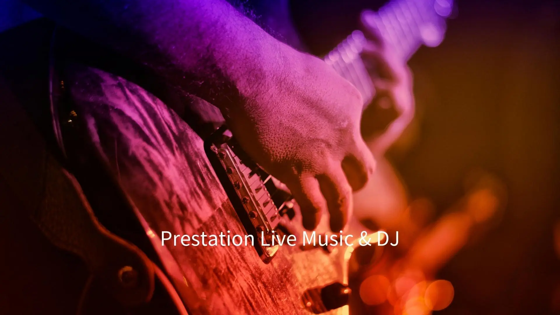 Prestation DJ et musique live en PACA
